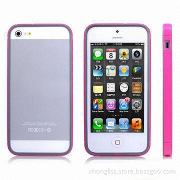 Lovely candy color bumper TPU cover for iPhone 5S